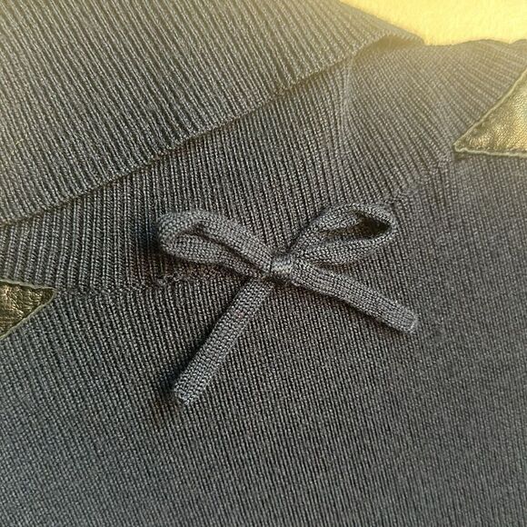 Kate Spade Navy Midi Sweater Dress  M - Picture 5 of 7